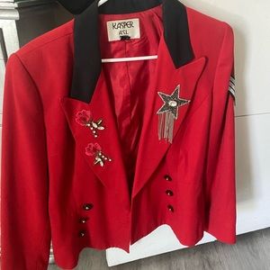 Beautiful hand decorated short jacket